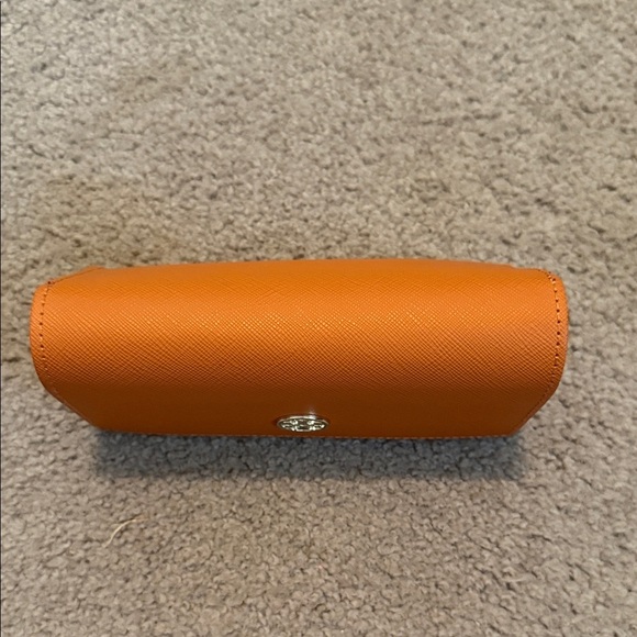 Tory Burch Burnt Orange Sunglasses Case - Picture 4 of 7